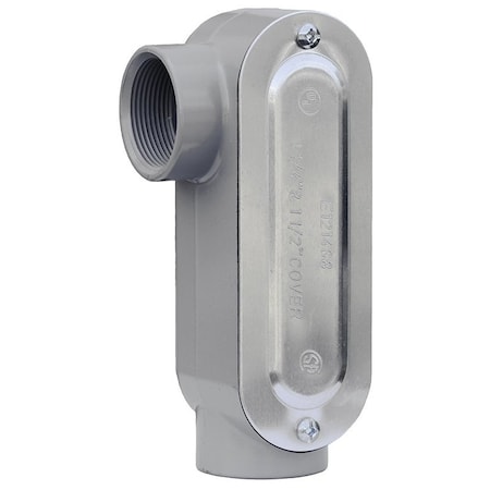 Dottie L.H. Dottie 3/4'' LR Threaded Conduit Body w/ Cover & Gasket, 10PK LR75CG